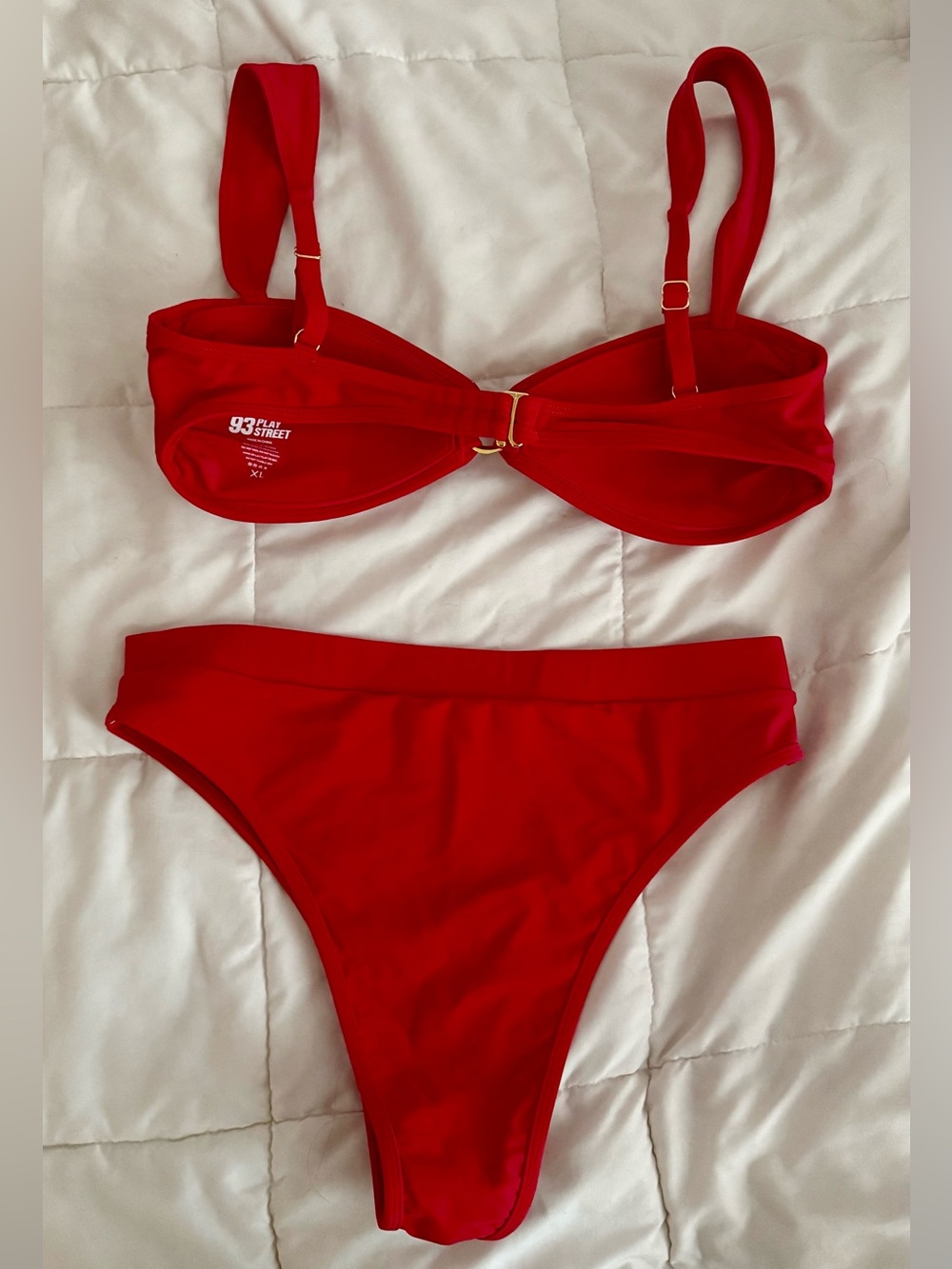 93 Play Street - Scarlett Red - Bridget Top XL, Chloe Bottom 2XL - Picture 5 of 7